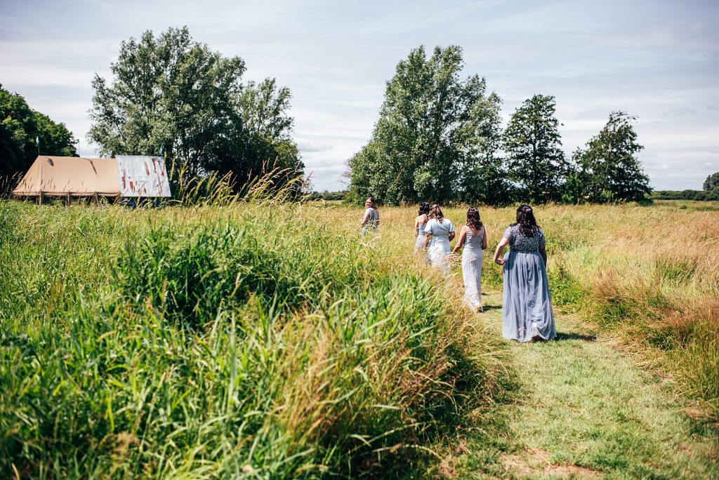 Relaxed Festival wedding at Wilderness Wedding Venue Best Essex Kent Wedding Photographer
