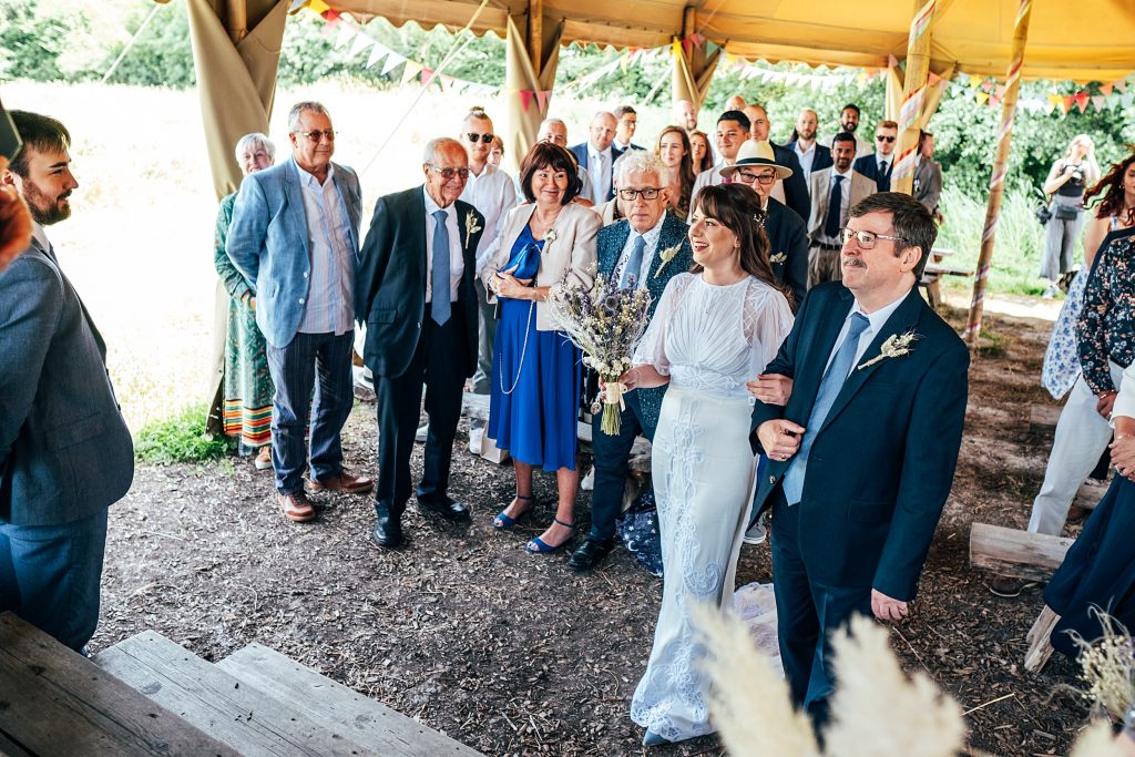 Relaxed Festival wedding at Wilderness Wedding Venue Best Essex Kent Wedding Photographer