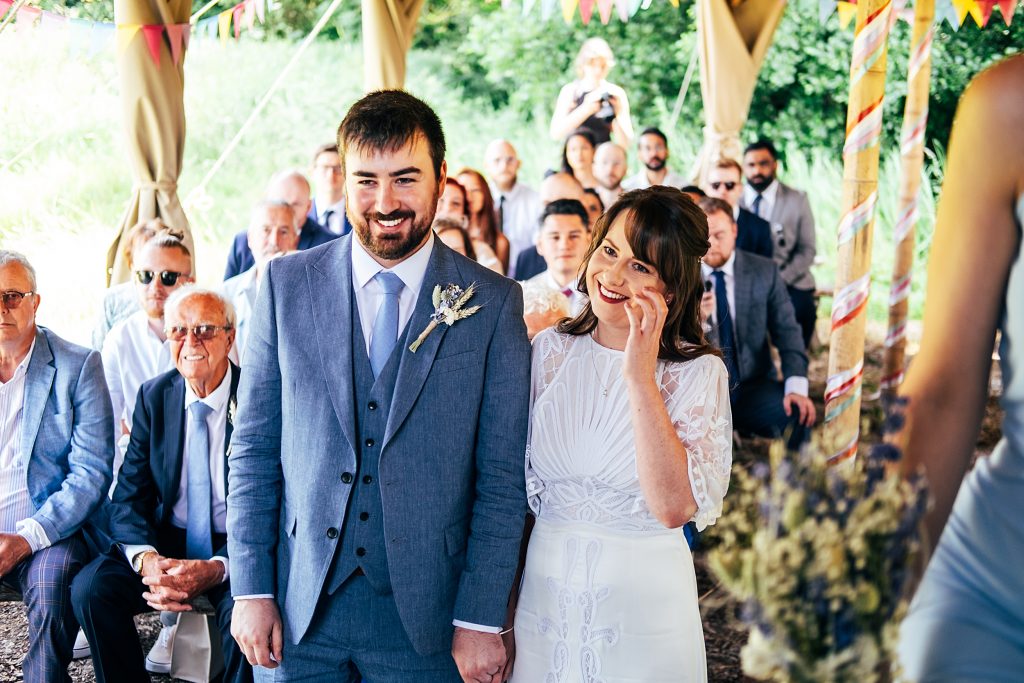 Relaxed Festival wedding at Wilderness Wedding Venue Best Essex Kent Wedding Photographer