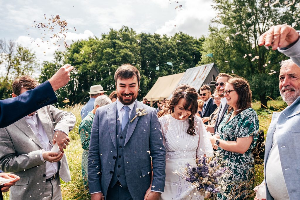 Relaxed Festival wedding at Wilderness Wedding Venue Best Essex Kent Wedding Photographer