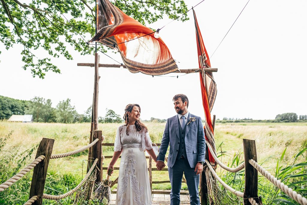 Relaxed Festival wedding at Wilderness Wedding Venue Best Essex Kent Wedding Photographer