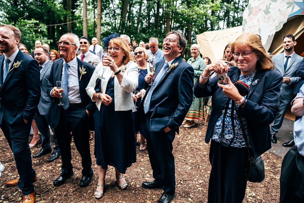 Relaxed Festival wedding at Wilderness Wedding Venue Best Essex Kent Wedding Photographer