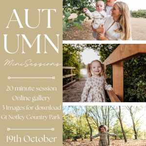 Autumn min sessions from Essex family photographer