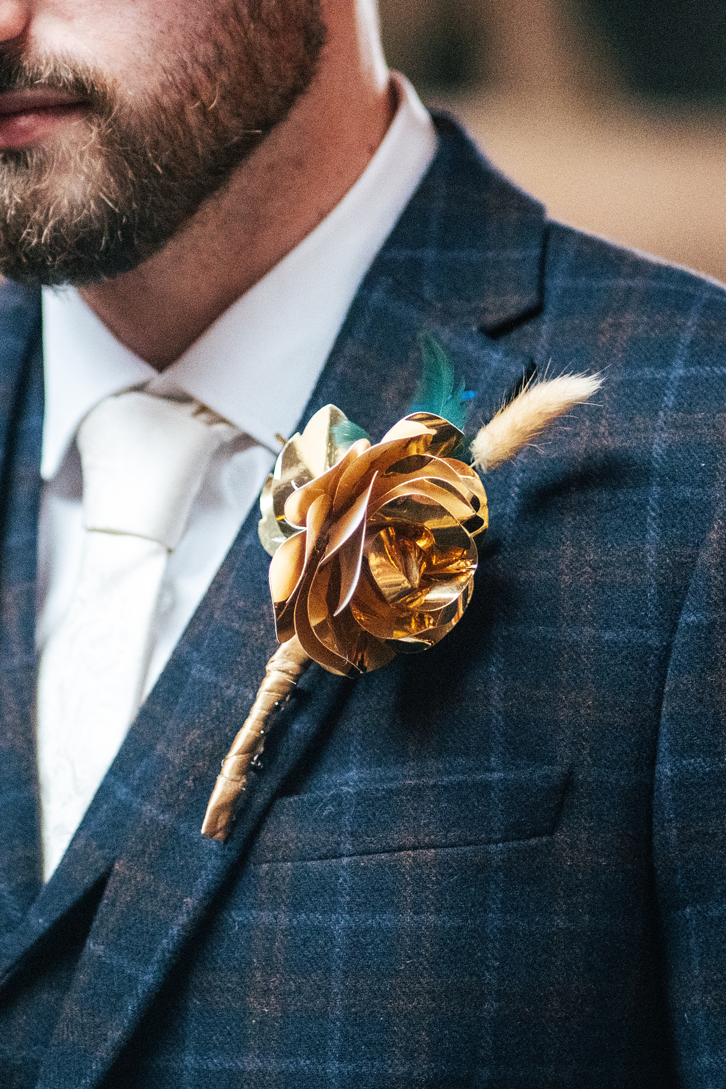 alternative autumn wedding at The Barns at Lodge Farm Essex documentary wedding photographer