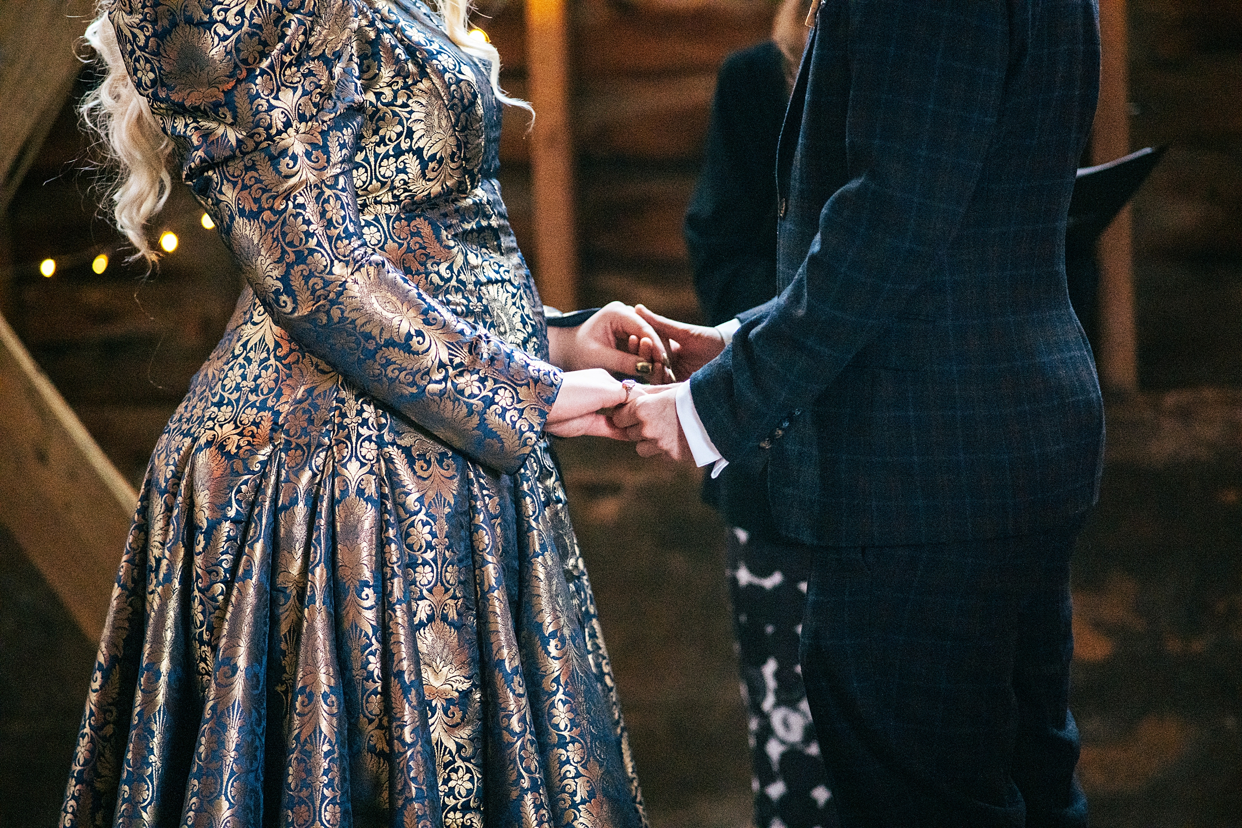 alternative autumn wedding at The Barns at Lodge Farm Essex documentary wedding photographer