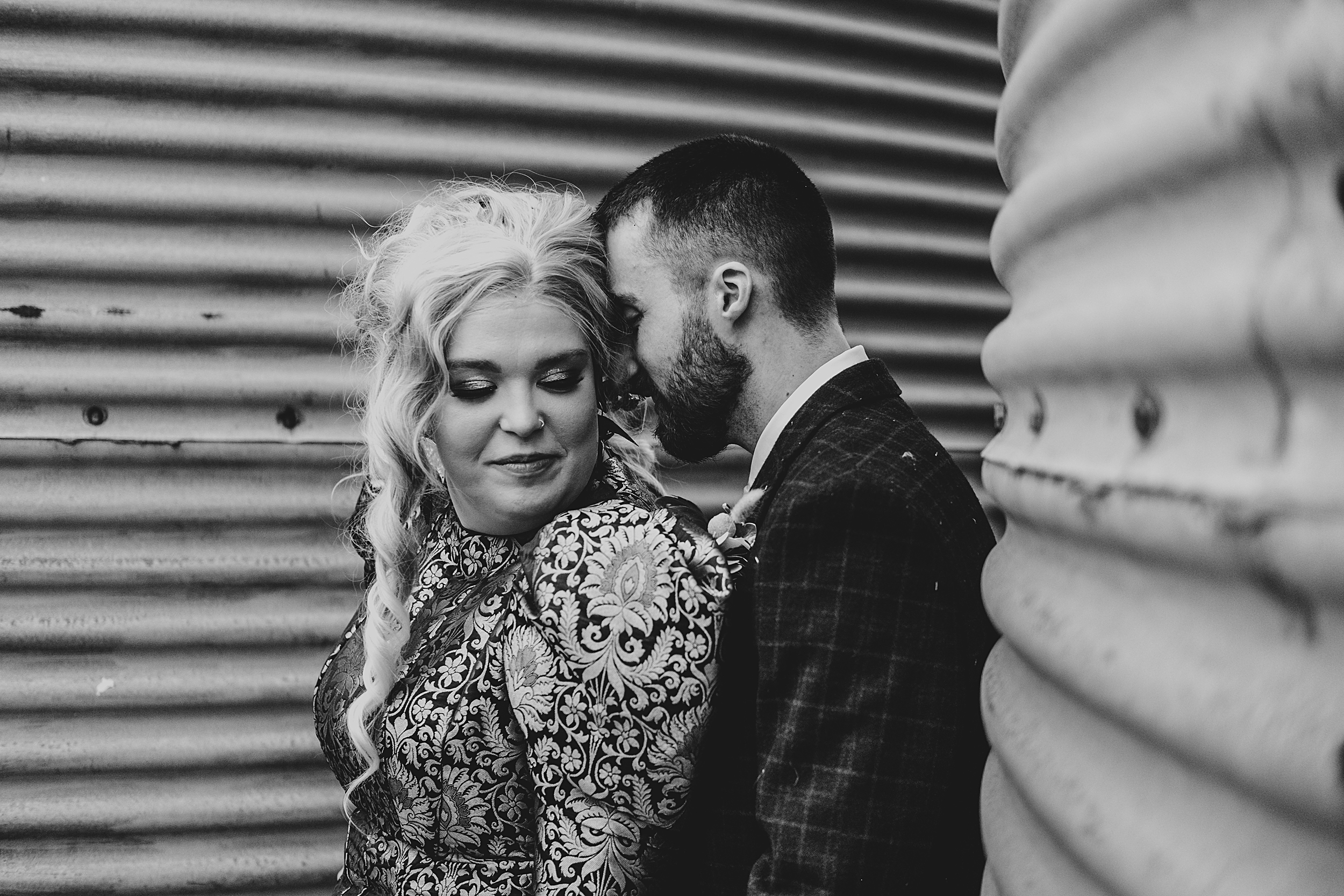 alternative autumn wedding at The Barns at Lodge Farm Essex documentary wedding photographer