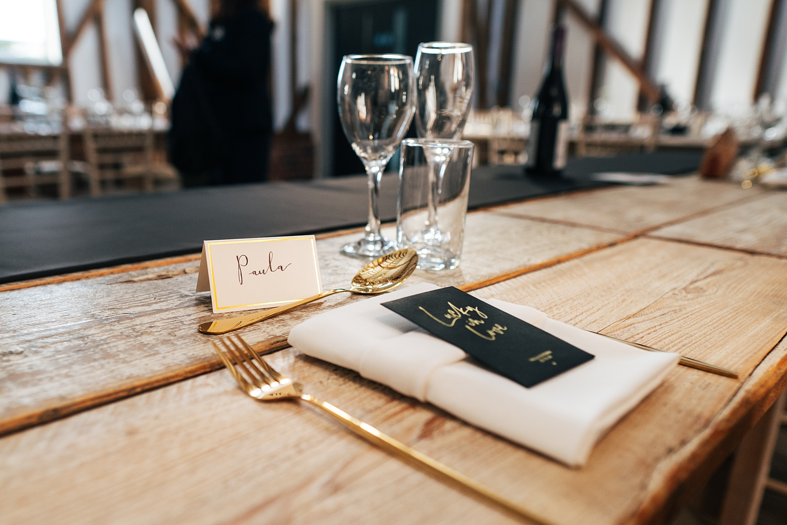 Christmas wedding at The Milling Barn Essex documentary wedding photographer