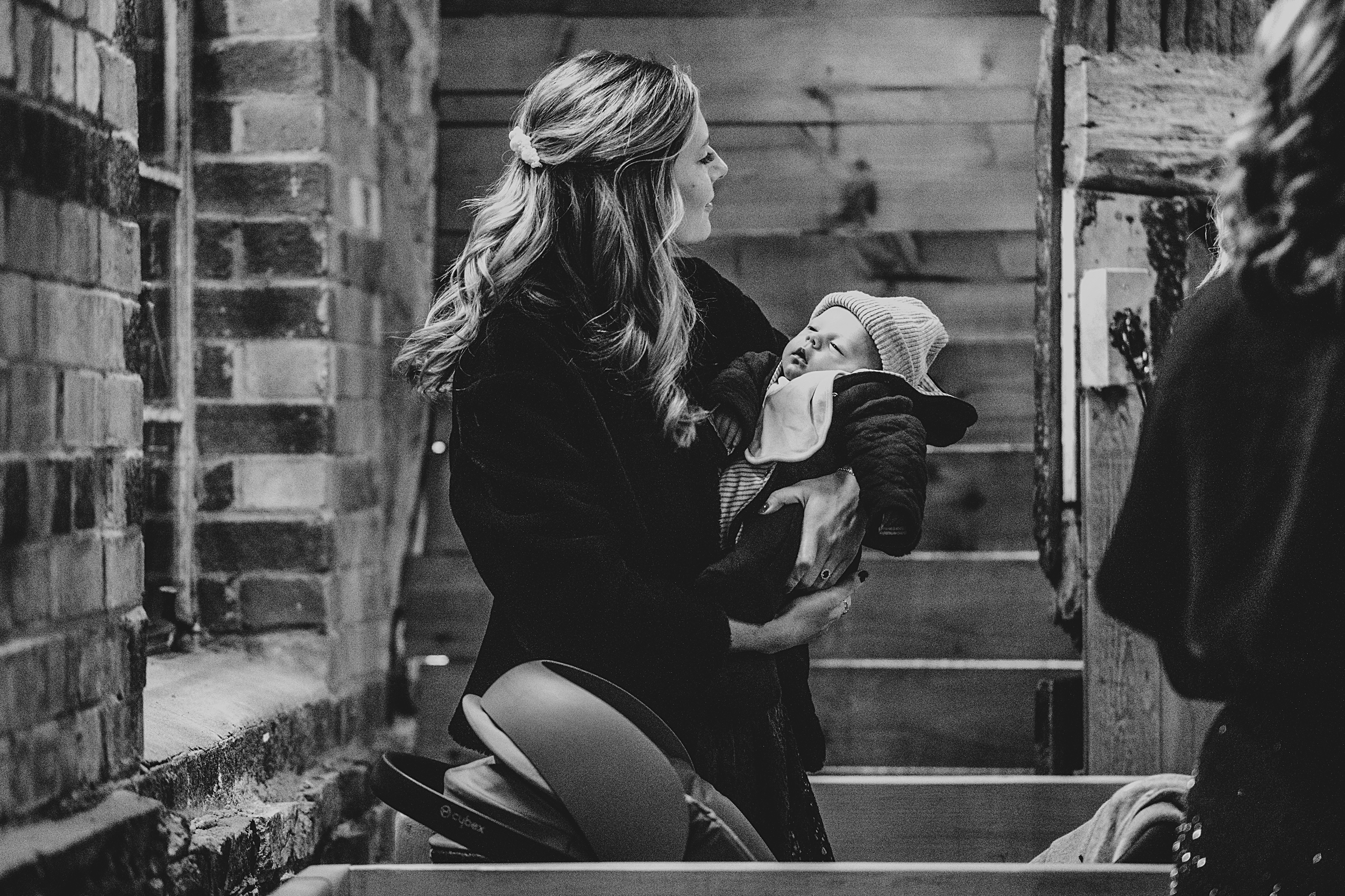 Christmas wedding at The Milling Barn Essex documentary wedding photographer