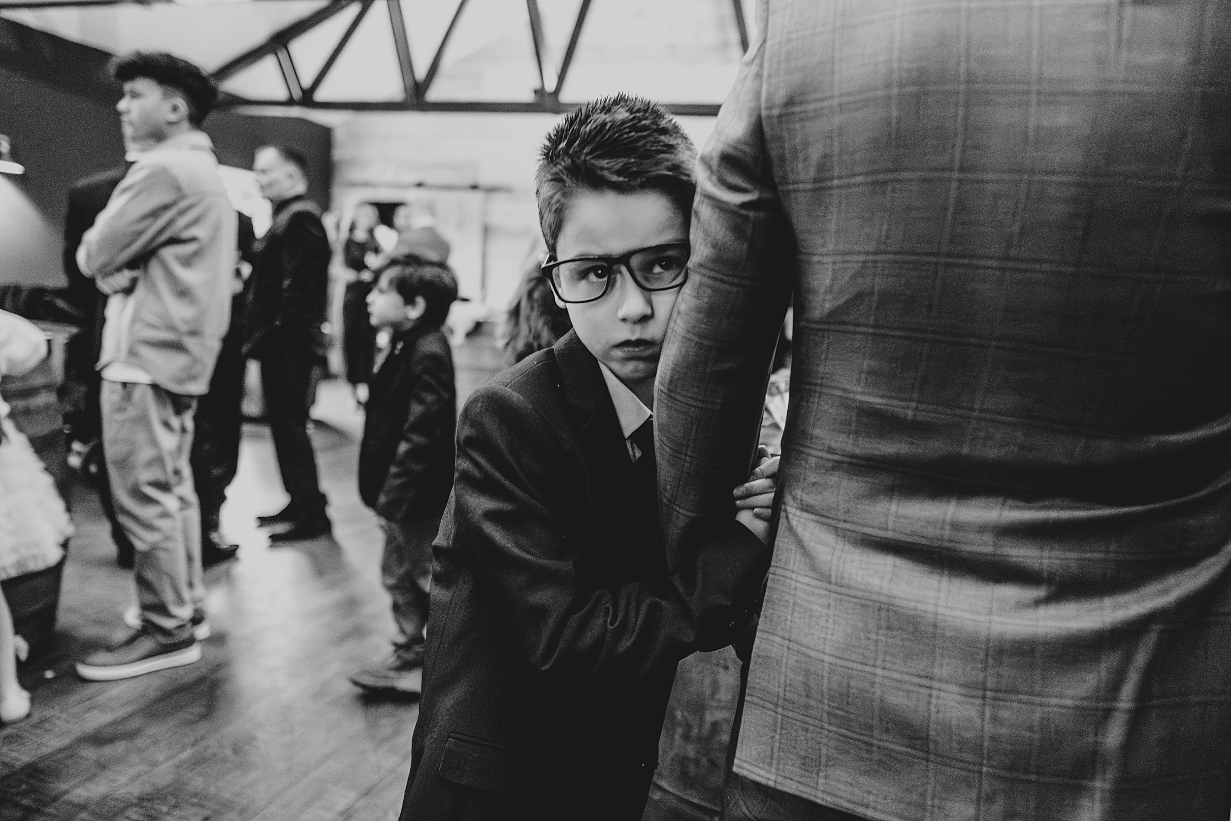 Christmas wedding at The Milling Barn Essex documentary wedding photographer