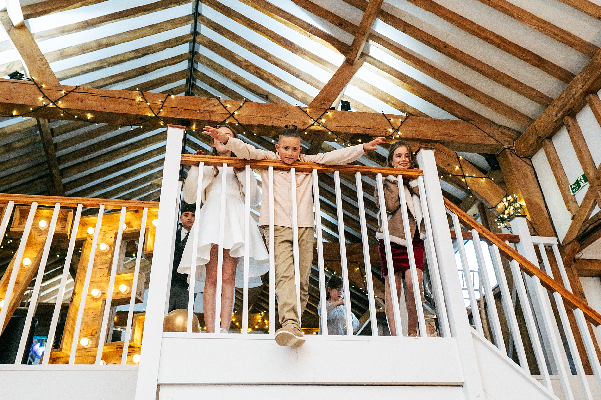 Christmas wedding at The Milling Barn Essex documentary wedding photographer
