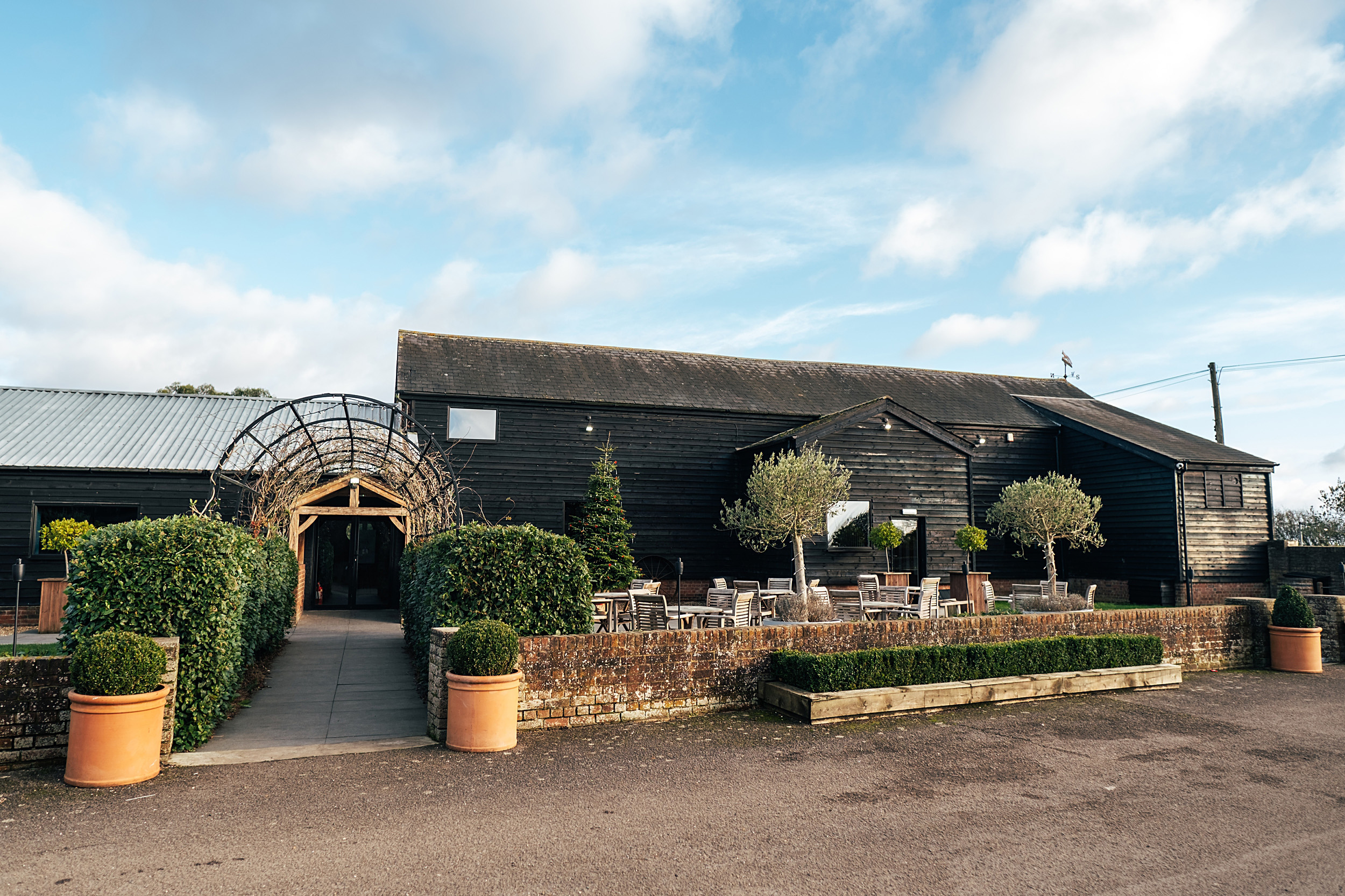 Christmas wedding at The Milling Barn Essex documentary wedding photographer