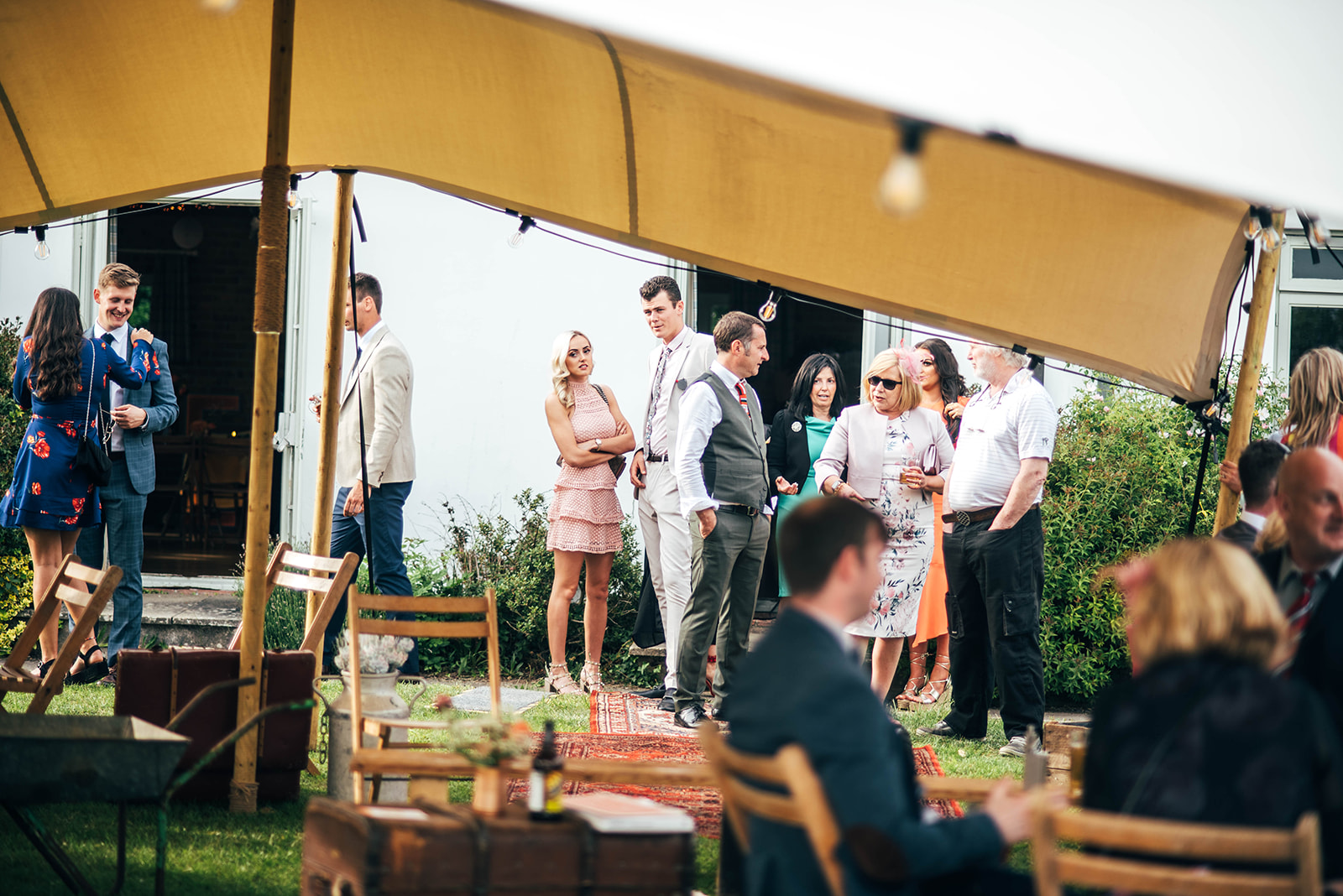 Village Hall wedding Essex documentary wedding photographer
