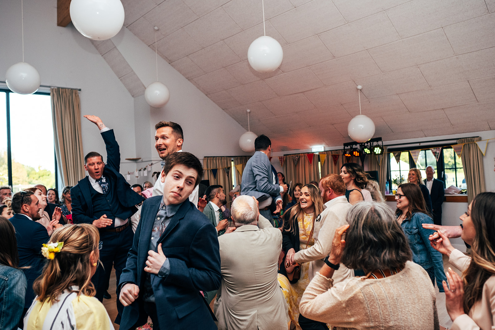 Village Hall wedding Essex documentary wedding photographer
