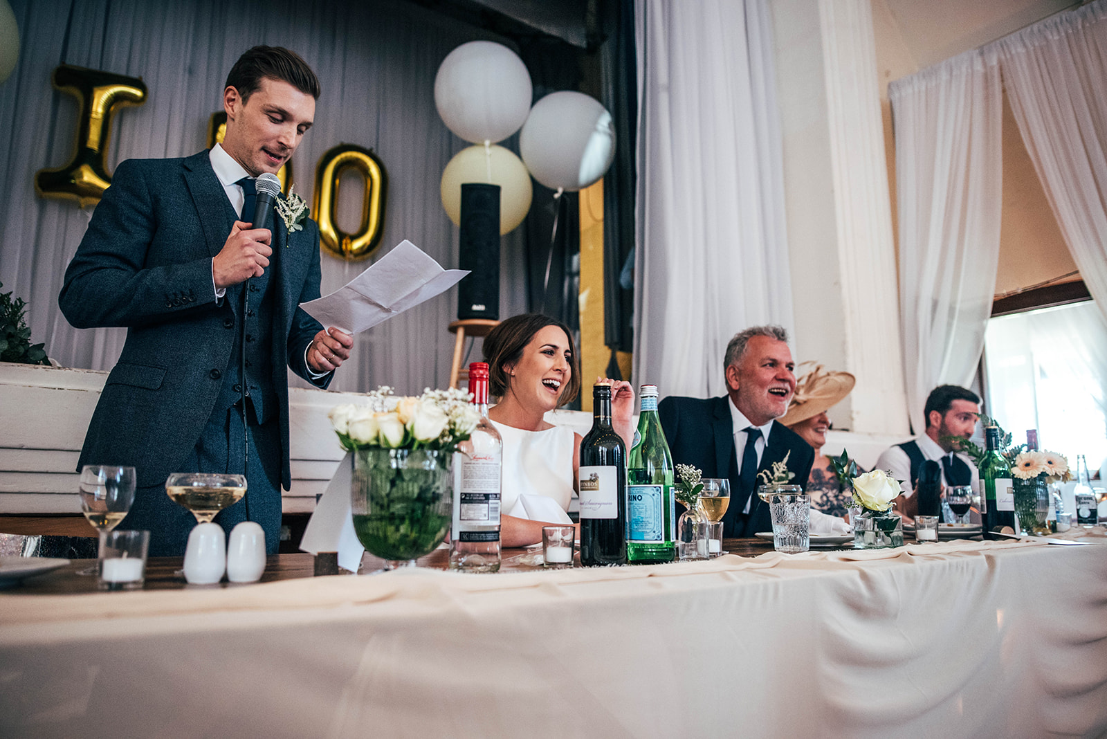 Village Hall wedding Essex documentary wedding photographer