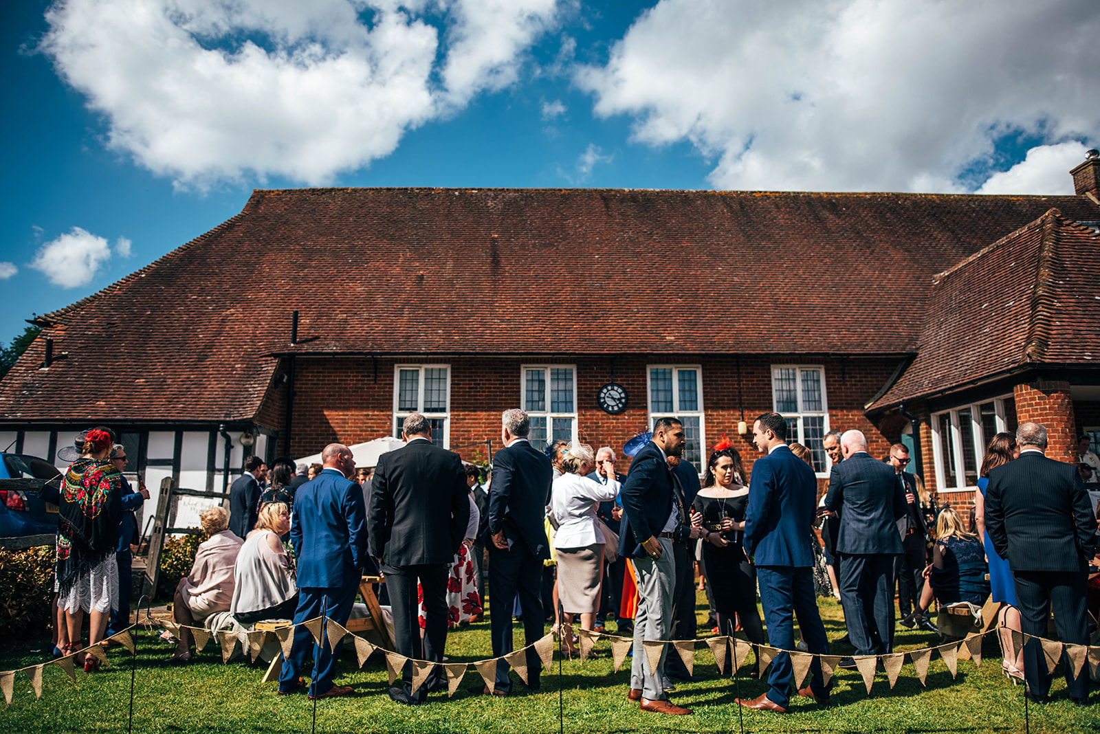 Village Hall wedding Essex documentary wedding photographer