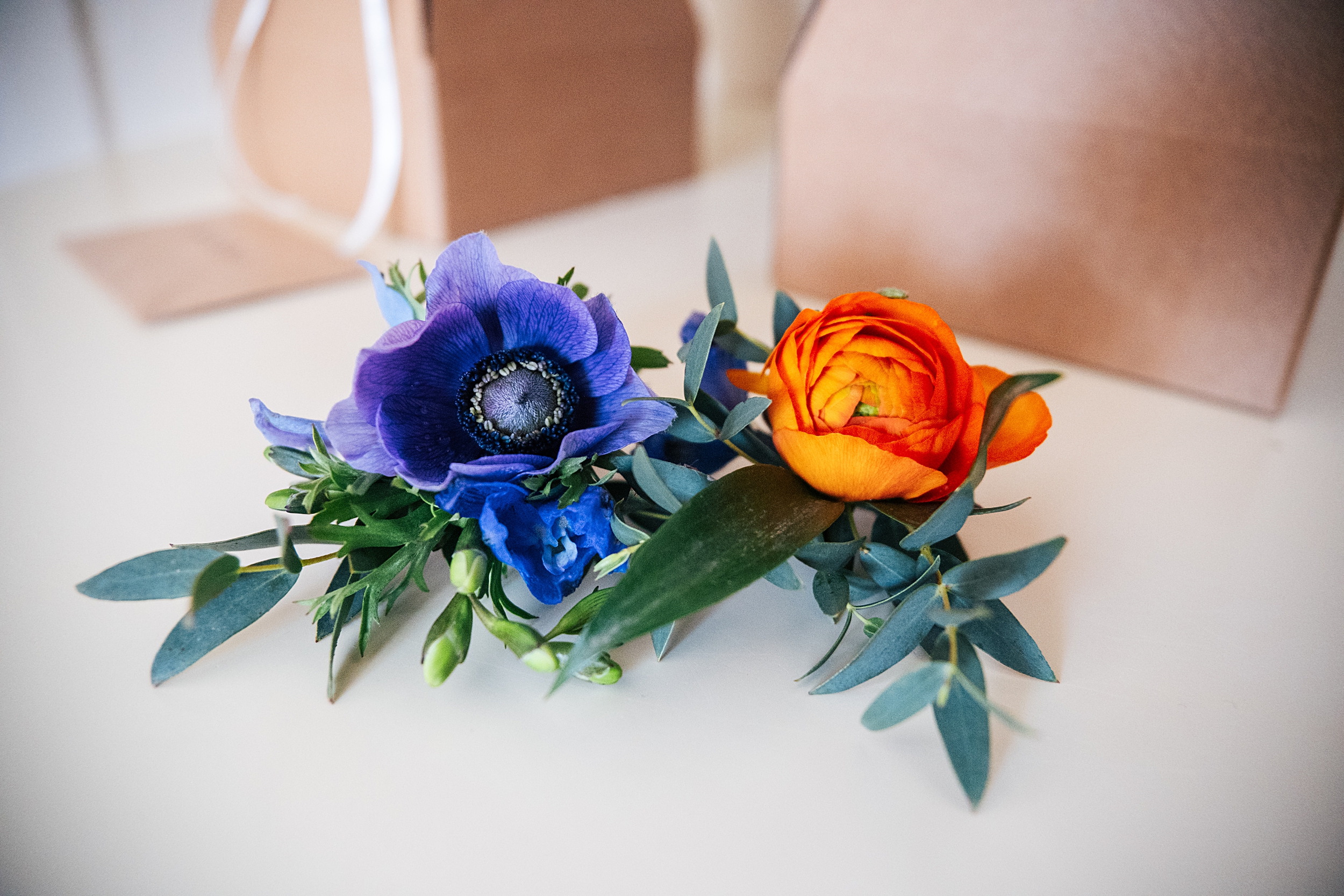 Spring wedding at Blake Hall with bright colour palette bride and groom bring dog Essex documentary wedding photographer