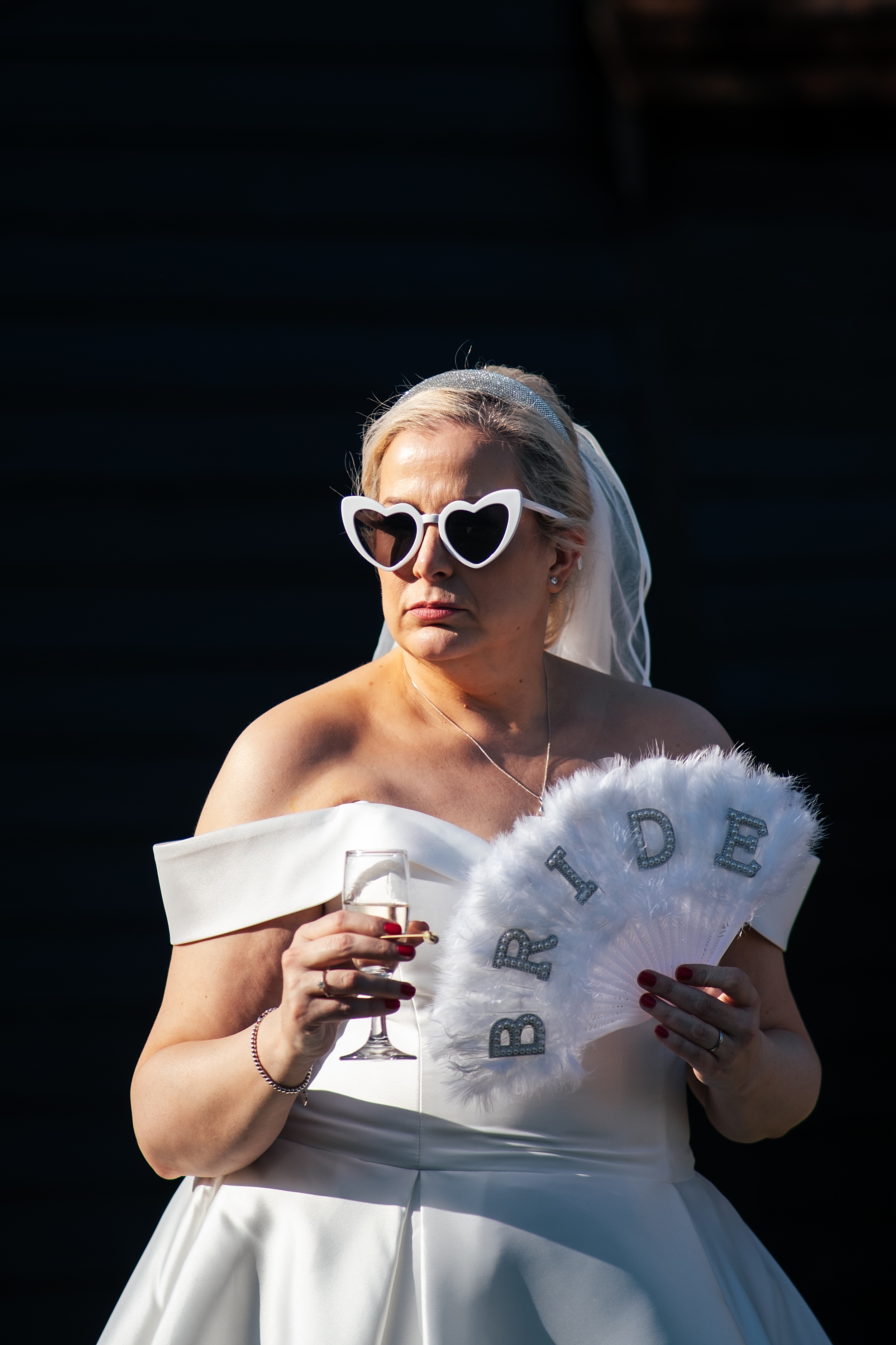 colourful Spring wedding at Blake Hall bride and groom bring dog Essex documentary wedding photographer