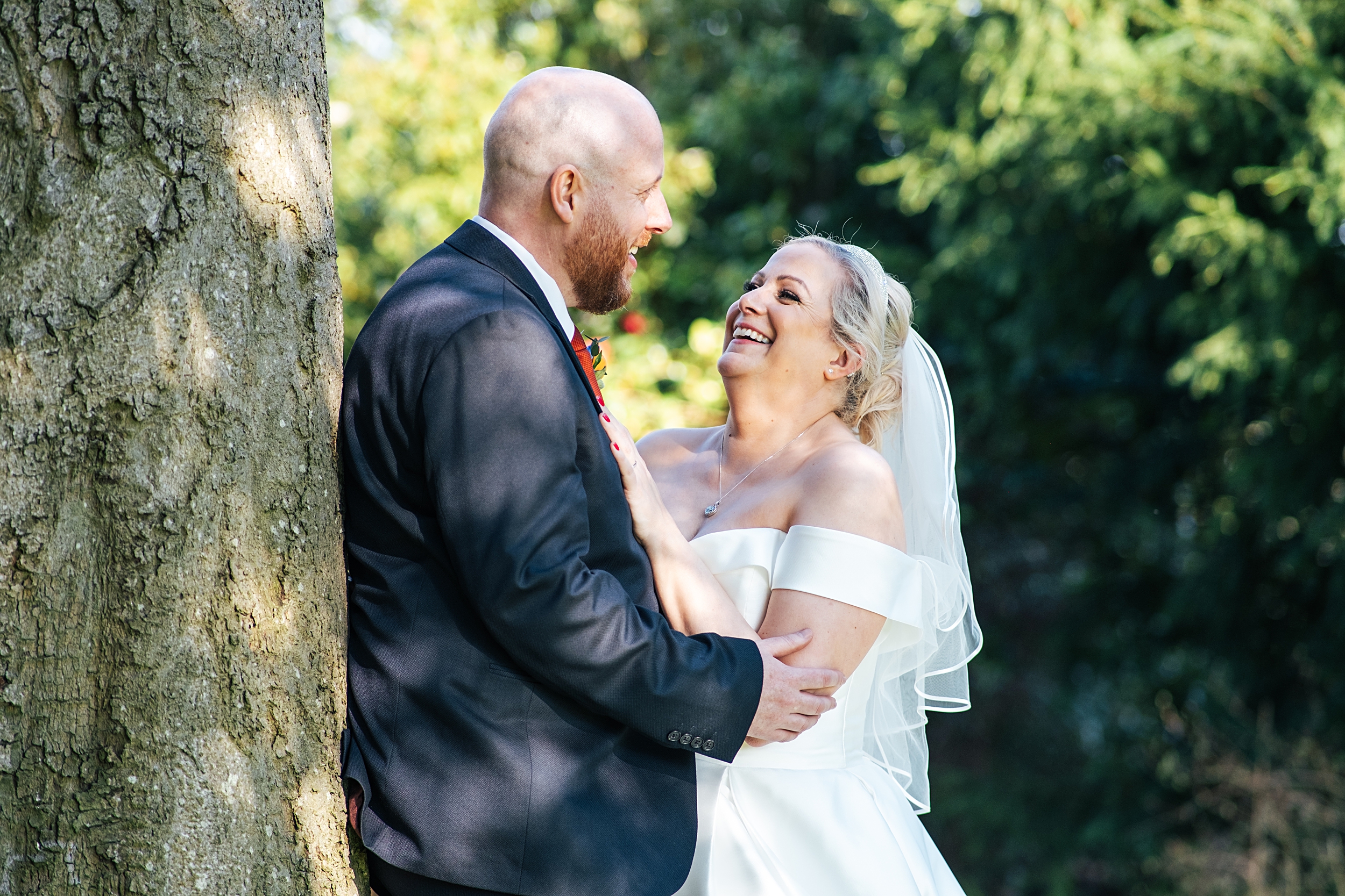 colourful Spring wedding at Blake Hall bride and groom bring dog Essex documentary wedding photographer