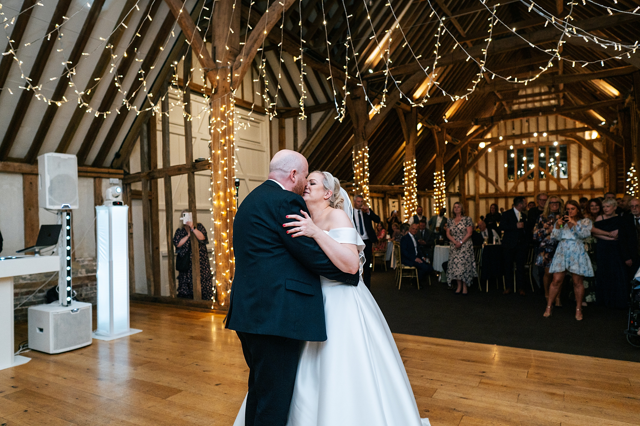 colourful Spring wedding at Blake Hall bride and groom bring dog Essex