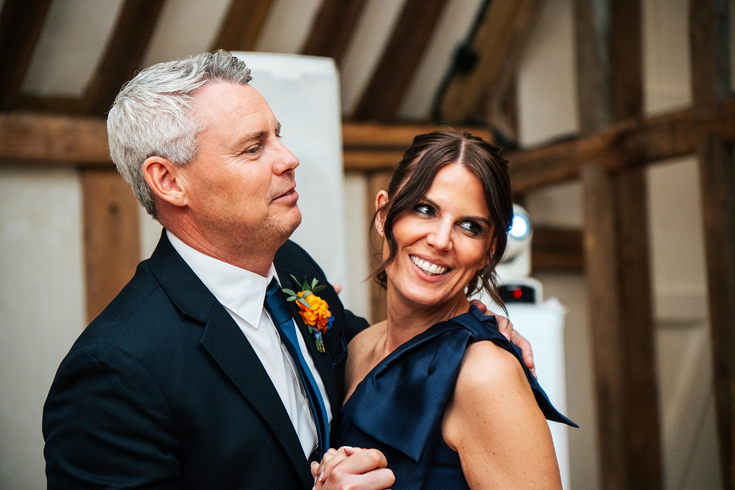 colourful Spring wedding at Blake Hall bride and groom bring dog Essex