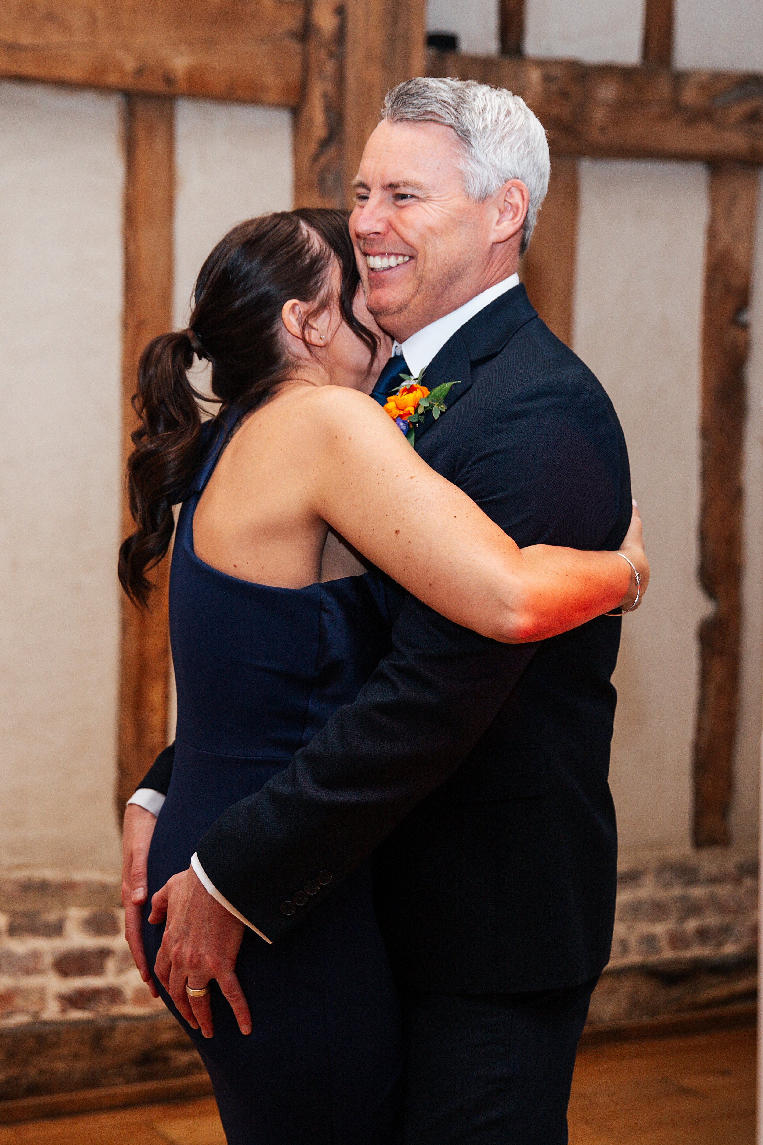 colourful Spring wedding at Blake Hall bride and groom bring dog Essex documentary wedding photographer