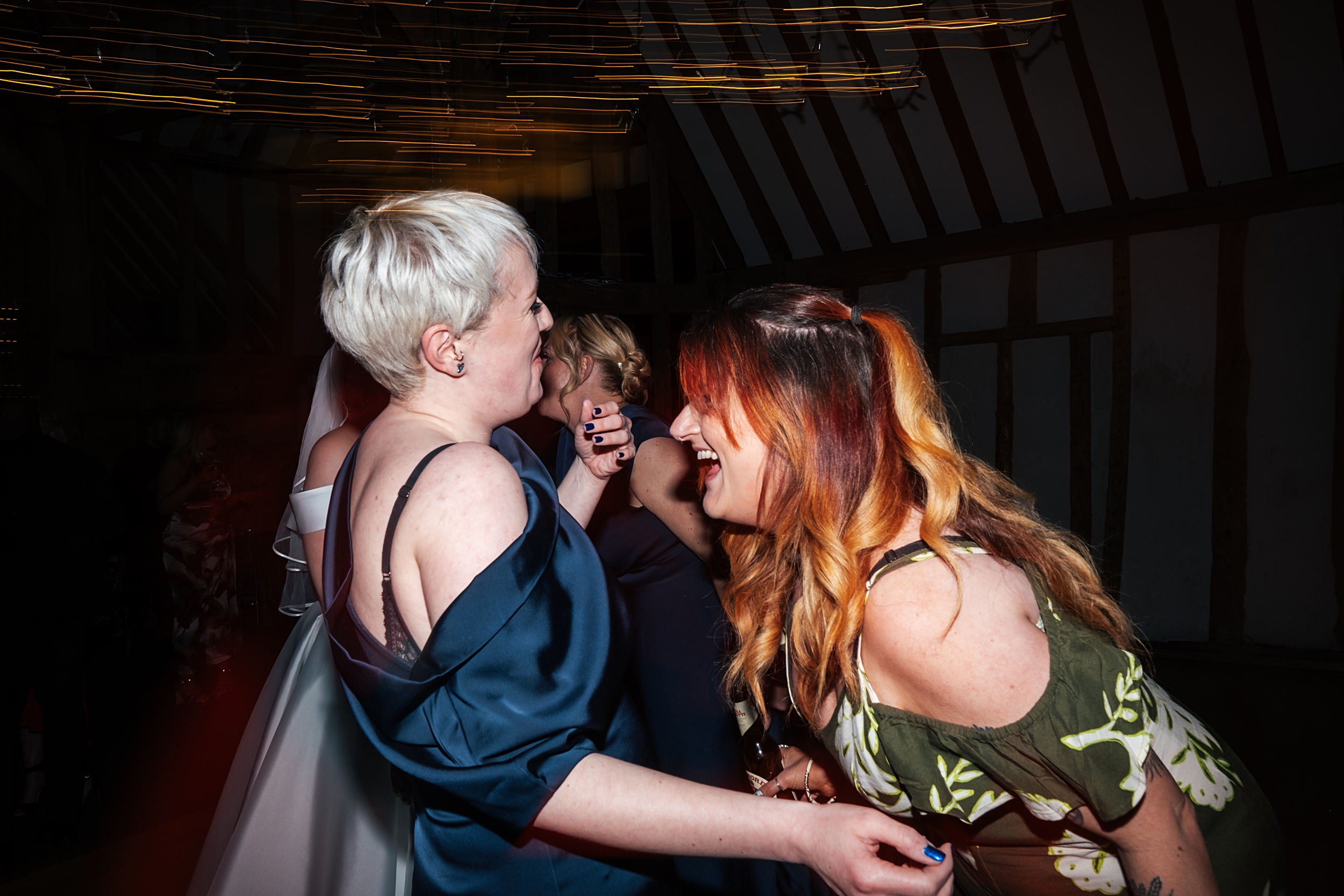 colourful Spring wedding at Blake Hall bride and groom bring dog Essex documentary wedding photographer