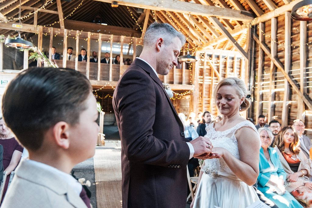 April Farm Wedding The Barns at Lodge Farm Essex Herts documentary wedding photographer