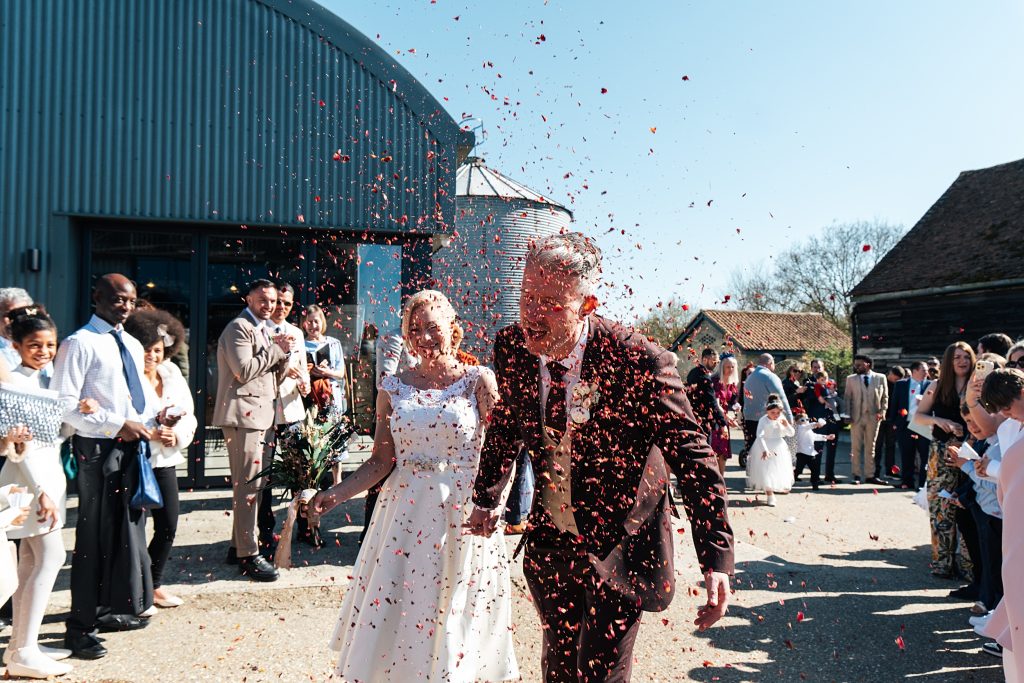 April Farm Wedding The Barns at Lodge Farm Essex Herts documentary wedding photographer