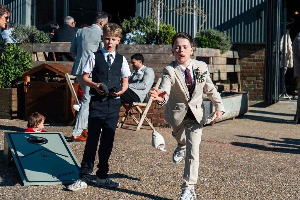 April Farm Wedding The Barns at Lodge Farm Essex Herts documentary wedding photographer