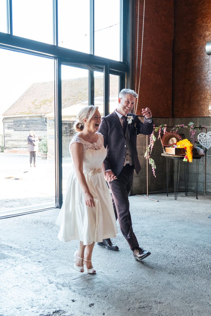 April Farm Wedding The Barns at Lodge Farm Essex Herts documentary wedding photographer