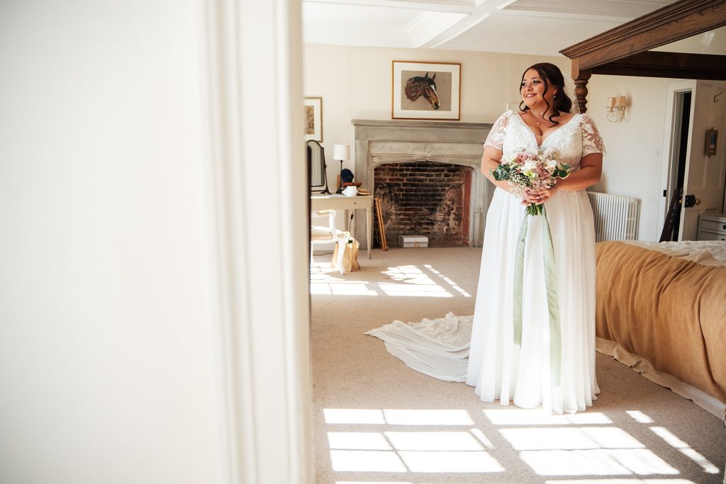 Romantic Spring wedding at Bruisyard Country Estate Essex Suffolk documentary wedding photographer
