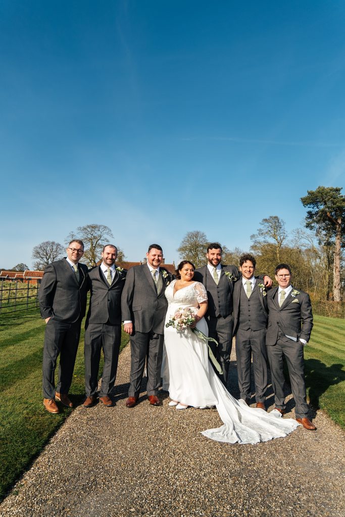 Romantic Spring wedding at Bruisyard Country Estate Essex Suffolk documentary wedding photographer