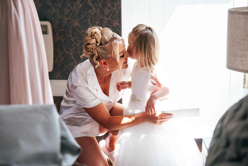 Summer wedding outdoors at Vaulty Manor Essex documentary wedding photographer