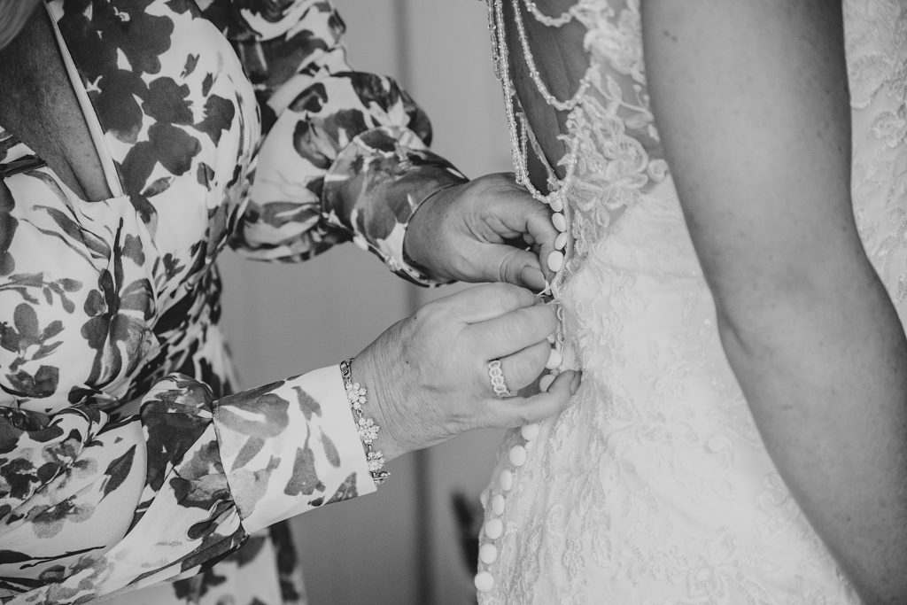 Summer wedding outdoors at Vaulty Manor Essex documentary wedding photographer