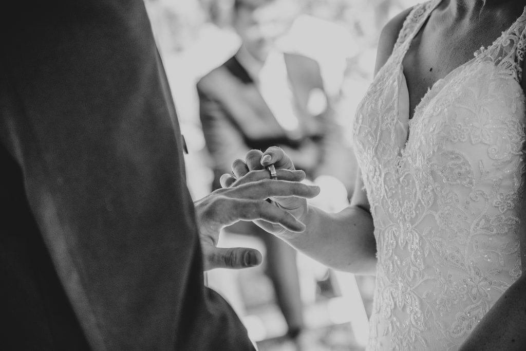 Summer wedding outdoors at Vaulty Manor Essex documentary wedding photographer