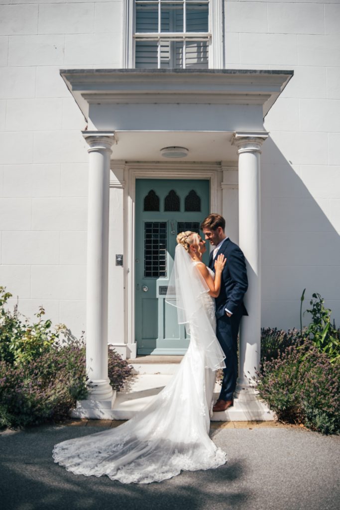 Summer wedding outdoors at Vaulty Manor Essex documentary wedding photographer