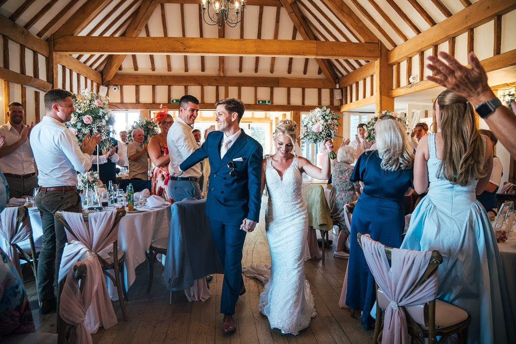 Summer wedding outdoors at Vaulty Manor Essex documentary wedding photographer