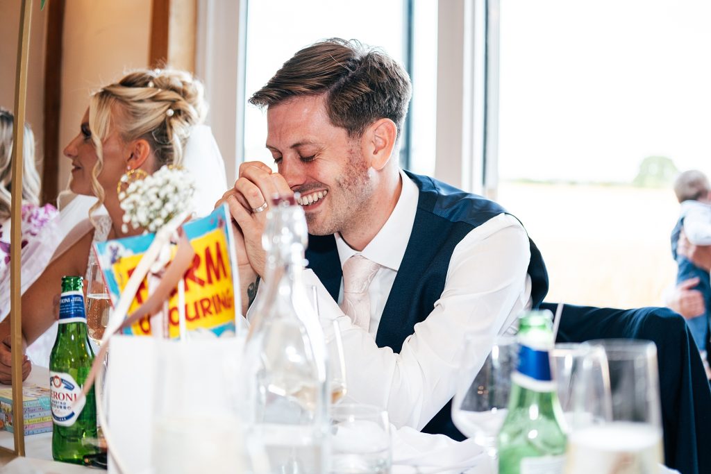 Summer wedding outdoors at Vaulty Manor Essex documentary wedding photographer