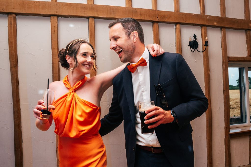 Summer wedding outdoors at Vaulty Manor Essex documentary wedding photographer