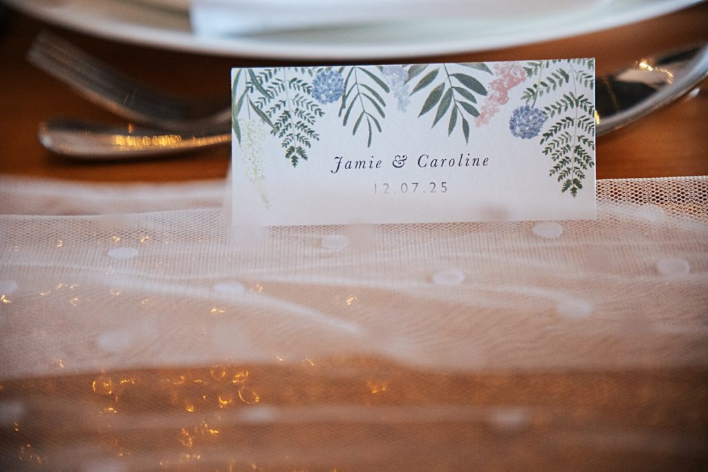 Multi coloured Summer wedding with a bride wearing green at The Barns at Lodge Farm. Essex documentary wedding photographer