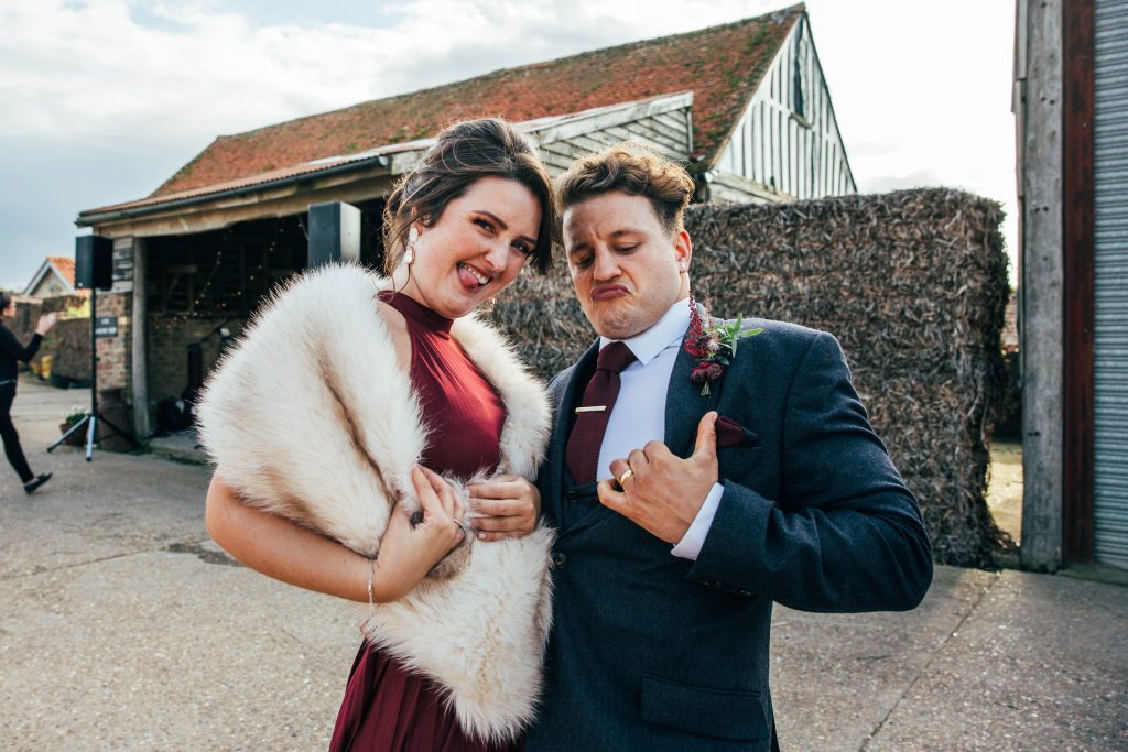 The barns at lodge farm Epping Essex wedding photographer
