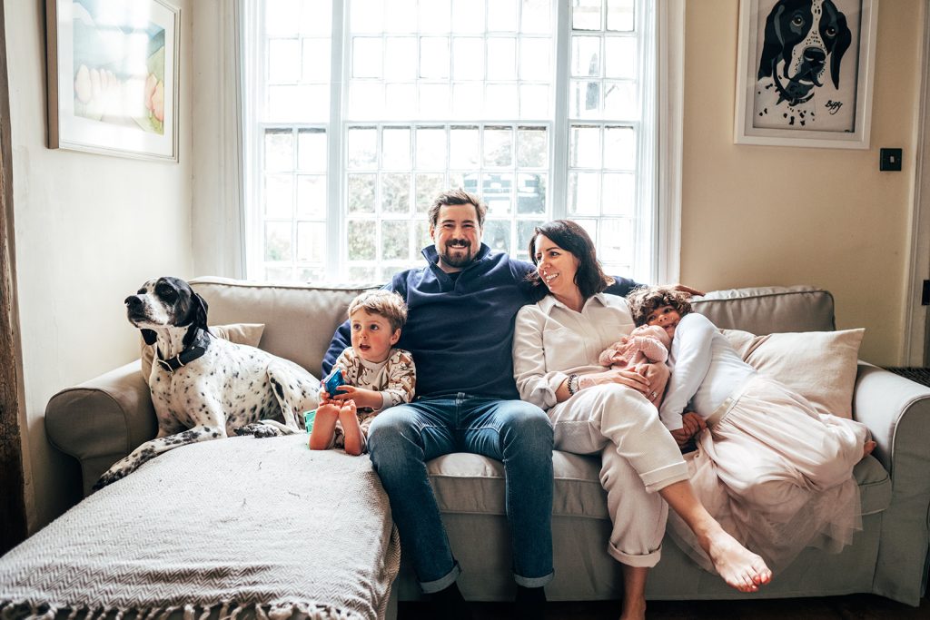 At Home Family Photoshoot in Chelmsford Essex Family Photographer