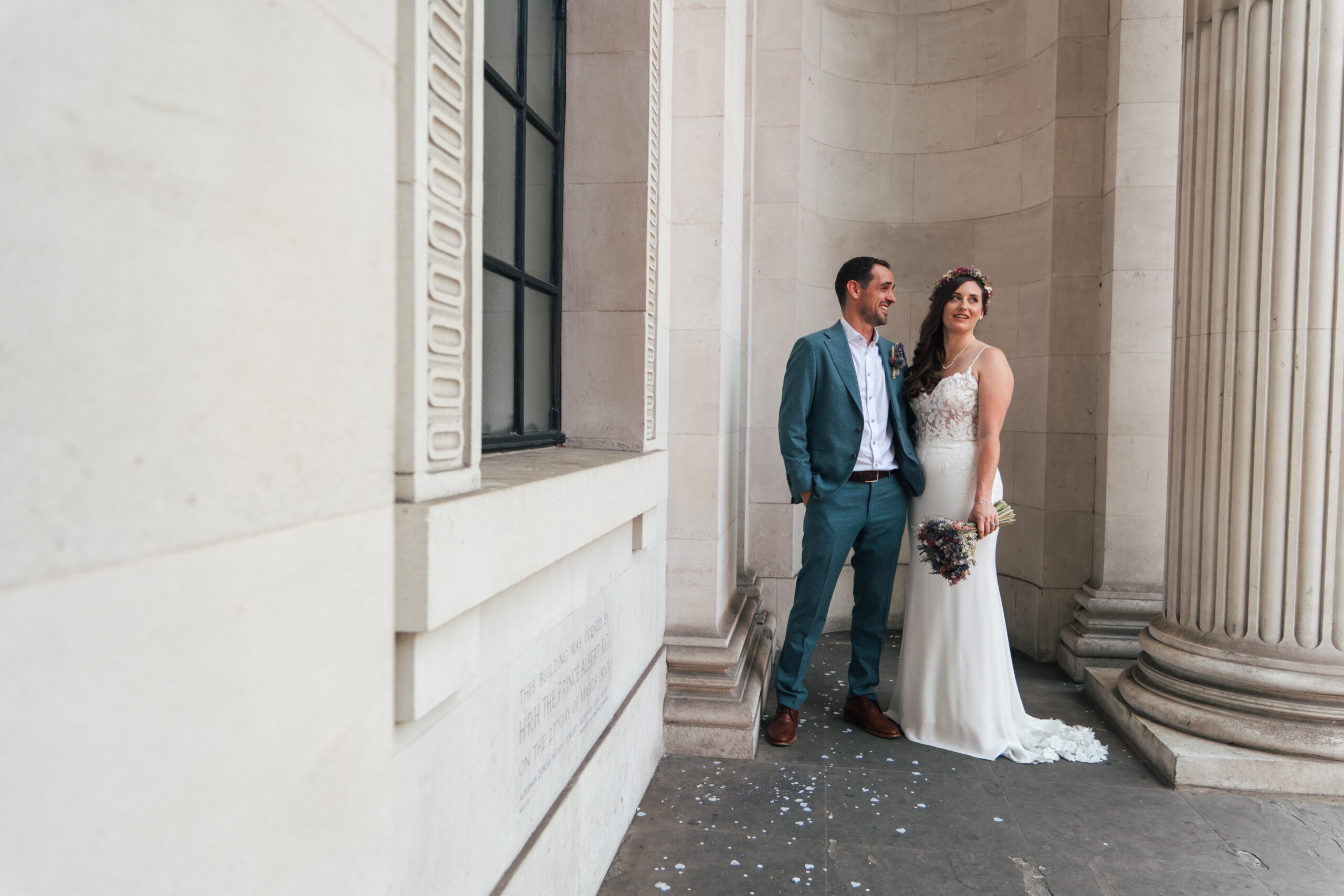 Marylebone Town Hall wedding & reception at Bywards Tower Hill